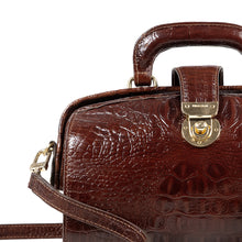 Load image into Gallery viewer, Louvre 03 Tan Leather Sling Bag