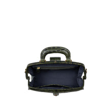 Load image into Gallery viewer, Louvre 03 Green Leather Sling Bag