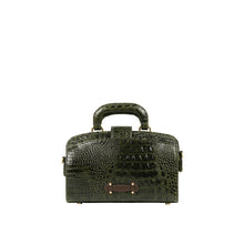 Load image into Gallery viewer, Louvre 03 Green Leather Sling Bag