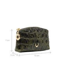 Load image into Gallery viewer, Louvre 03 Green Leather Sling Bag
