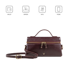 Load image into Gallery viewer, Rodos 01 Purple Leather Shoulder Bag