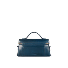 Load image into Gallery viewer, Rodos 01 Blue Leather Shoulder Bag