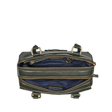 Load image into Gallery viewer, Rodos 02 Green Leather Tote Bag