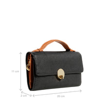 Load image into Gallery viewer, Alps W1 Black Leather Trifold Wallet