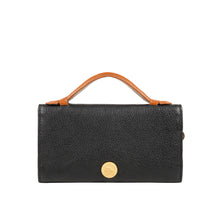 Load image into Gallery viewer, Alps W1 Black Leather Trifold Wallet