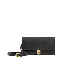 Load image into Gallery viewer, Alps W2 Black Leather Sling Wallet