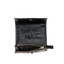 Load image into Gallery viewer, Louvre W1 Red Leather Trifold Wallet