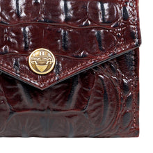 Load image into Gallery viewer, Louvre W1 Red Leather Trifold Wallet