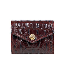 Load image into Gallery viewer, Louvre W1 Red Leather Trifold Wallet
