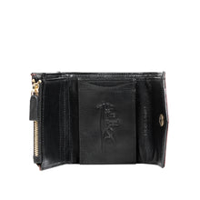 Load image into Gallery viewer, Louvre W1 Red Leather Trifold Wallet