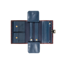 Load image into Gallery viewer, Louvre W2 Red Leather Jewellery Organiser