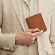 Load image into Gallery viewer, Okavango W1 Tan Leather Bi-Fold Wallet