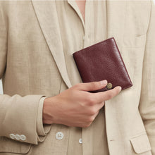 Load image into Gallery viewer, Okavango W1 Red Leather Bi-Fold Wallet