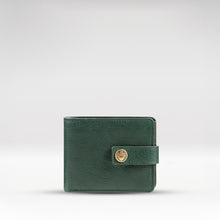 Load image into Gallery viewer, Okavango W2 Green Leather Bi-Fold Wallet