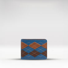 Load image into Gallery viewer, Patagonia W1 Blue Leather Bi-Fold Wallet