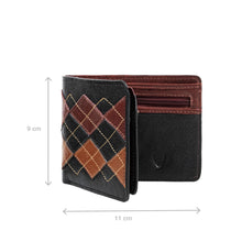 Load image into Gallery viewer, Patagonia W1 Black Leather Bi-Fold Wallet
