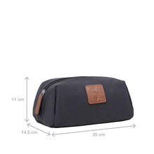 Load image into Gallery viewer, Patagonia 04 Black Leather Trolley Bag