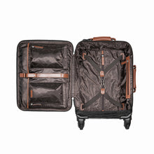 Load image into Gallery viewer, Patagonia 04 Black Leather Trolley Bag