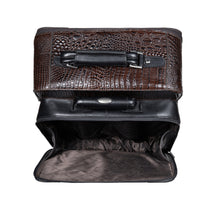 Load image into Gallery viewer, Patagonia 04 Brown Leather Trolley Bag