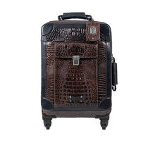 Load image into Gallery viewer, Patagonia 04 Brown Leather Trolley Bag