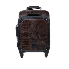 Load image into Gallery viewer, Patagonia 04 Brown Leather Trolley Bag
