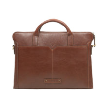Load image into Gallery viewer, Carnegie 01 Tan Leather Laptop Bag