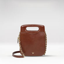 Load image into Gallery viewer, Antoinette 01 Brown Leather Crossbody