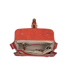 Load image into Gallery viewer, Antoinette 02 Red Leather Shoulder Bag