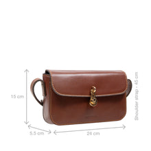 Load image into Gallery viewer, Elysee 01 Brown Leather Shoulder Bag