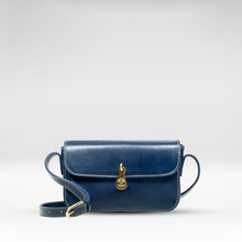 Load image into Gallery viewer, Elysee 01 Blue Leather Shoulder Bag