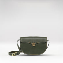 Load image into Gallery viewer, Elysee 02 Green Leather Shoulder Bag