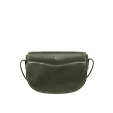 Load image into Gallery viewer, Elysee 02 Green Leather Shoulder Bag