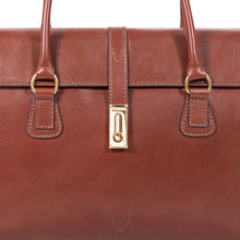 Load image into Gallery viewer, Elysee 03 Brown Leather Tote Bag