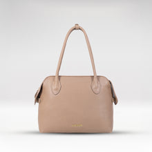Load image into Gallery viewer, Opera 01 Nude Leather Tote Bag