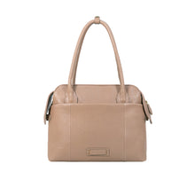 Load image into Gallery viewer, Opera 01 Nude Leather Tote Bag