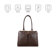 Load image into Gallery viewer, Opera 02 Brown Leather Shoulder Bag
