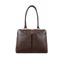 Load image into Gallery viewer, Opera 02 Brown Leather Shoulder Bag