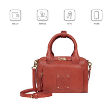 Load image into Gallery viewer, Palais 01 Red Leather Crossbody