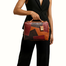 Load image into Gallery viewer, Palais 02 Orange Leather Crossbody