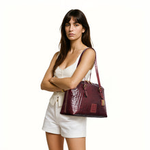 Load image into Gallery viewer, Pont Neuf 01 Red Leather Shoulder Bag