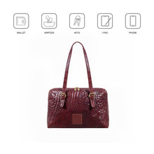 Load image into Gallery viewer, Pont Neuf 01 Red Leather Shoulder Bag
