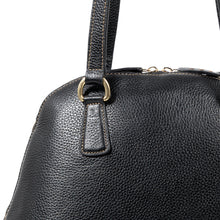Load image into Gallery viewer, St. Martin 02 Black Leather Shoulder Bag