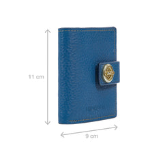 Load image into Gallery viewer, St. Martin W1 Blue Leather Bi-Fold
