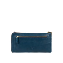Load image into Gallery viewer, Antoinette W1 Blue Leather Clutch
