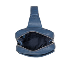 Load image into Gallery viewer, Bonaparte 01 Blue Leather Crossbody