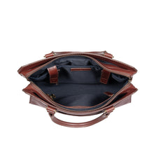 Load image into Gallery viewer, Vendome 01 Brown Leather Briefcase