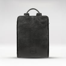 Load image into Gallery viewer, Vendome 02 Black Leather Backpack