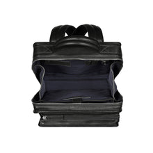 Load image into Gallery viewer, Vendome 02 Black Leather Backpack
