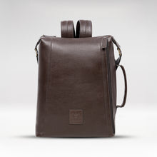 Load image into Gallery viewer, Vendome 03 Brown Leather Backpack