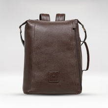 Load image into Gallery viewer, Vendome 03 Brown Leather Backpack